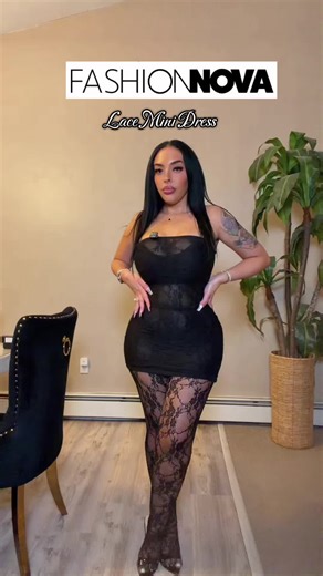 This lace micro mini dress matching tights is perfect for a Valentine’s Day outfit. It comes in red too 🖤✨❤️ #fashionnova #ootd #TikTokCreatorSearchInsightsIncentive #laceminidress #valentinesoutfit