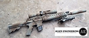 Allen Engineering And The Silencer For The MK12