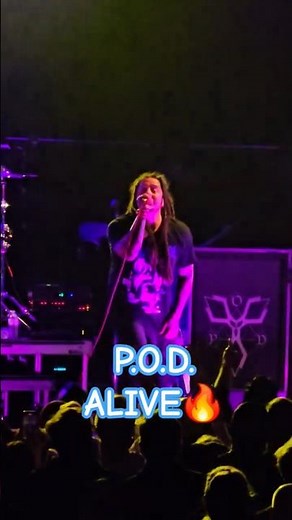 P.O.D. ALIVE🔥 #livemusic #concert