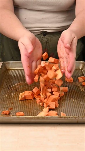 Smashed Black Bean Sweet Potato Tacos recipe