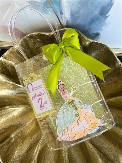 Princess Tiana Treat Bag: Personalized Birthday Party Favor - Etsy
