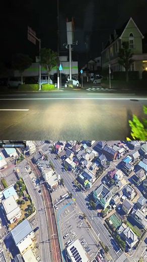 Driving Through Japan With Google Earth Beside Me 🇯🇵 #shorts