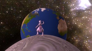 Mewtwo Na Lua - 3D model by redinhose