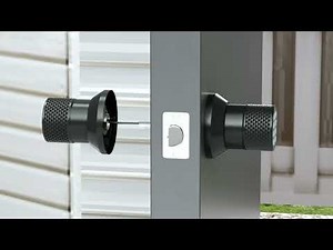 HS0335 Smart Lock Door Knobs Installation Instructions