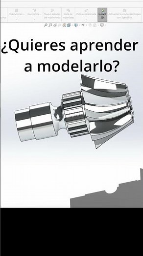 Solidworks modeling | cómo hacer engranaje paso a paso en solidworks #solidworks #gear #howtomake