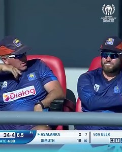 320K views · 7.1K reactions | There's no stopping Logan van Beek as he picks up his third! #SLvNED #CWC23 | ICC - International Cricket Council | Facebook