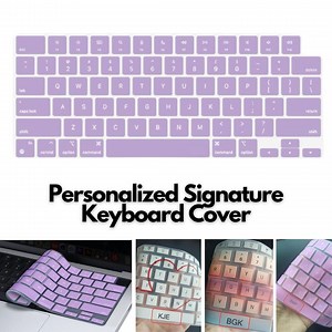 Personalized Initial Name Keyboard Cover for MacBook Pro 13 14 16, MacBook Air 13 15 Inch, Cute MacBook Keyboard Skin for MacBook M1 M2 M3 - Etsy