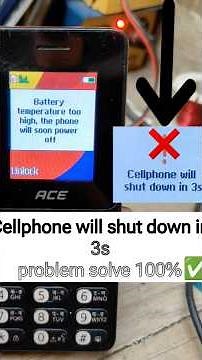 Cellphone will shut down in 3s rce iTel keypad phone problem 100% solve #repairing #reels #shout