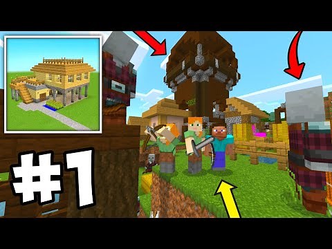 Build craft 2024 Multiplayer Survival Walkthrough Gameplay Part 1 | Build craft: master block 3d