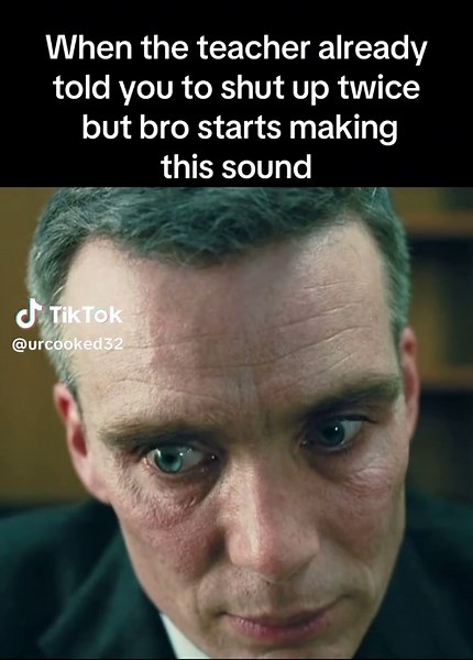 then u start burst out laughing 😭#fyp #funny #meme #viral #school