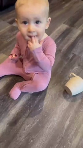 PandaEar Silicone Snack Containers, Collapsible Toddler Snack Cups Spill Proof Food Catcher for Toddler Baby, Pack of 2 (Light Tan/Walnut)