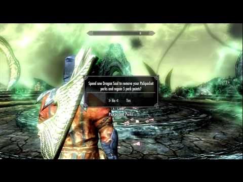 The Elder Scrolls V: Skyrim - Reset Skill Perks