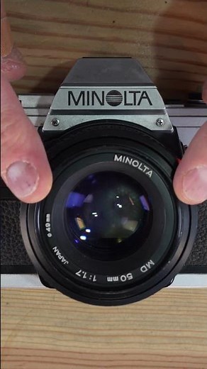 Minolta X 370 SR MC and MD Lenses Explained in 45 Seconds