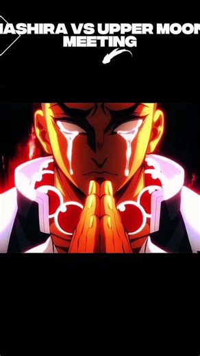 hashira vs upper moon meeting #anime #animieeditz #demonslayer #shortanime