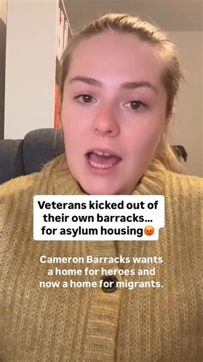 Veterans of the Queen’s Own Highlanders have been told to leave their historic home - the Cameron Barracks in Inverness - to make room for asylum seeker housing. No consultation. No respect. Just another rushed government plan that leaves those who served this country behind. 🚨Want free weekly news straight to your inbox? No agenda, no spin, no woke commentary - just a Reality Check. Link in bio to sign up! #britishcommentary #ukdebate #uknews #breakingnews #newsuk #britisharmy #veterans #asylu