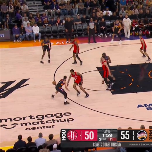 I went to bed early so I missed the game, but I love this stuff. Amen has kind of been subdued this season. You just know these two had some intense battles in practice as teammates.