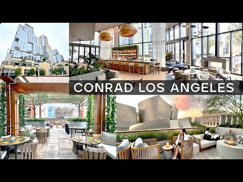 Newest Luxury Hotel in Downtown LA | Conrad Los Angeles Detailed Review
