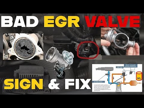 Signs Of a Bad EGR Valve, Causes & EGR VALVE Cleaning DIY Fix