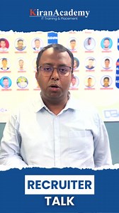  Recruiter Talk! Real insights. Honest opinions. What do recruiters really think about our institute? Watch now! Get Free Career Guidance- https://forms.gle/nymMtte8GANG8zXw6 . . . #KiranAcademy #RecruiterTalk #CampusToCorporate #PlacementInsights #HiringStories #RecruiterSpeak | Java By Kiran | Facebook