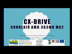 OMRON. CX-DRIVE. Connexió USB 3G3MV MX2 i instal·lació drivers.
