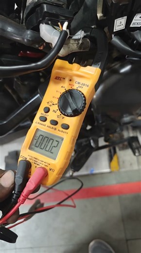 NS 200 Self start issue Current checking in Clam meter