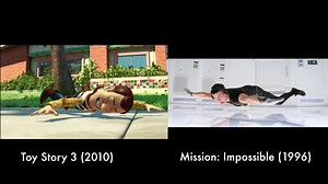 ピクサーがこれまでの名作映画をオマージュしまくっているシーンを集めたムービー「Pixar’s Tribute to Cinema」