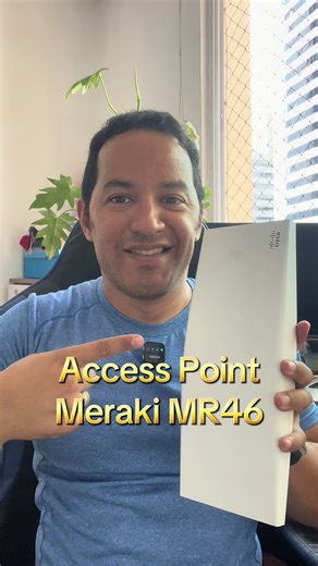 Access Point Cisco Meraki MR46. #PedroLinoCáceres #AprendeConfigurando #Cisco #Meraki #EnterpriseNetwork