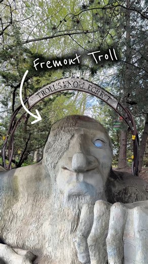 17K views · 179 reactions | 琉 The Fremont Troll has been gripping Seattle’s imagination (and a VW) for years beneath the Aurora Bridge. Come visit, make a wish, and snap a photo with a legend! #VisitSeattle • : Visit Seattle | Visit Seattle | Facebook