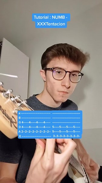 How To Play NUMB - XXXTentacion Tutorial