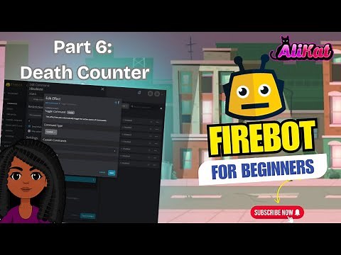 Firebot for Beginners - Part 6 - Creating a DEATH counter