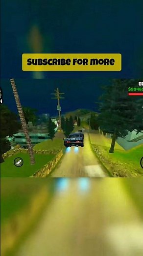 #191 CJ’s Super Boost Flying Car Mod in GTA San Andreas! 🚀 #shorts #gtasanandreas