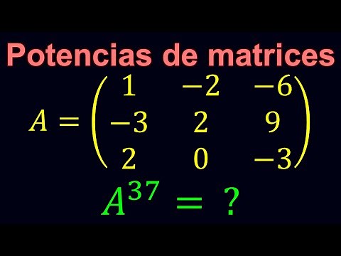 Potencias de matrices simple y rápido