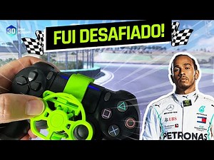 FAÇA O SEU! Mini-Volante para controle PS4 / XBOX impresso em 3D