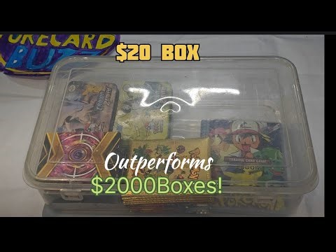 The $20 Box That Outperforms $2000 Boxes#pokemoncards