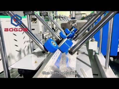45m/min high speed pvc corner bead fiberglass gluing machine