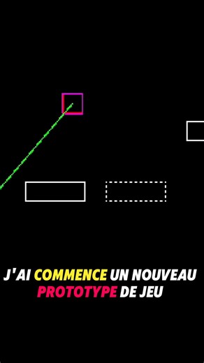 J’ai commencé un nouveau prototype de jeu #anawan #gamedev #javascript