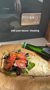 Follow these easy steps for a delicious breakfast wrap... 1. Mix 2 eggs and 220g cottage cheese 🥚 2. Add seasonings 🧂 3. Add oil to baking paper 🥘 4. Spread a thing layer of mixture 🥣 5. Cook for 20 mins at 200 degrees ♨️ 6. Cool and remove from tray 🌡️ 7. Add fillings, roll and enjoy! 🤤 | AO