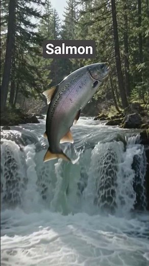 Salmon A ray finned fish #nature #wildlife