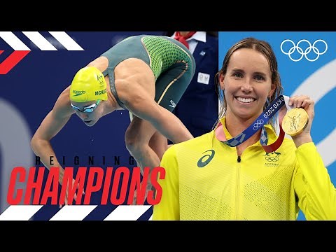 Emma McKeon's historic 50m freestyle Olympic triumph! 🏅🇦🇺 | Reigning Champions
