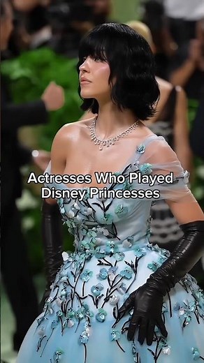 Actresses who played Disney princesses ✨ #disney