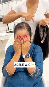 Adele - Full Wig. Shop yours on 1hs.com #hairthinningsolution #hairextensions #reels #hairthinning #hairtransformation #hair #wigs | 1 Hair Stop India