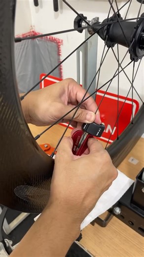 Mastering the art of truing a bicycle wheel: where precision meets perfection. Lateral and radial alignment are the brushstrokes, tensioning the canvas, and dishing the delicate balance. Each turn of the spoke, a stroke of mastery, crafting not just a wheel, but a symphony of motion. #WheelsetWonders #BikeBuildJoy #CyclingSpokes #RideWithPride #WheelBuildingDreams #BicycleWheelArt #SpokeTensionMagic #PedalCraftsmanship #RollingPerfection #CycleWheelCreation #BuildYourRide #CyclistsHub #WheelsetW