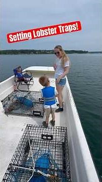 Setting 5 Recreational Lobster Traps In Maine!