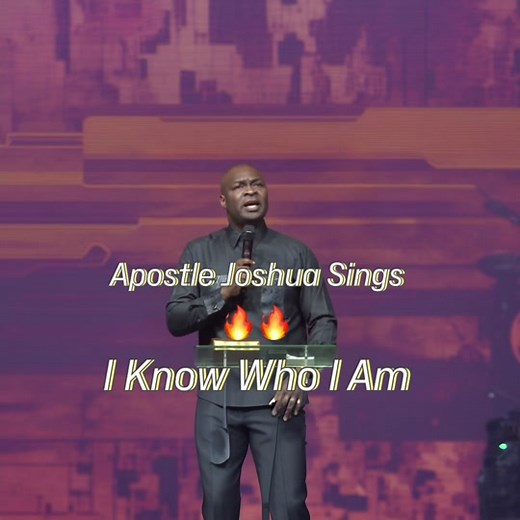 Apostle Joshua Sings