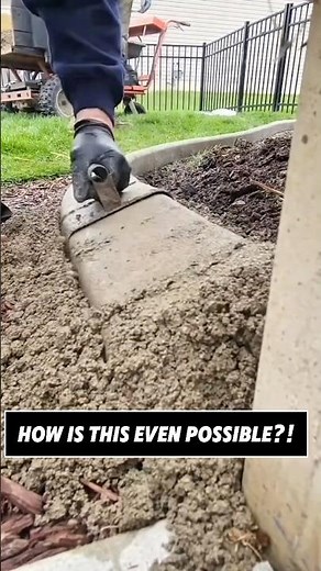 step by step A simple brick border wall makes the difference #diy