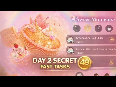 Infinity Nikki: Sweet Moments Day 2 Guide | How to Complete All Tasks & Get Rewards! 🍬✨