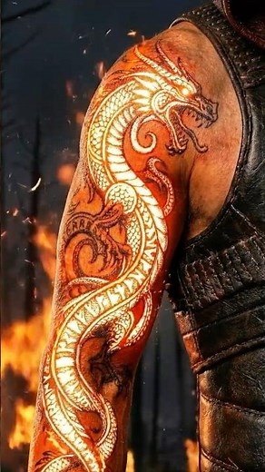 Dragon Tattoo Meaning: The Fire Inside 🐉🔥