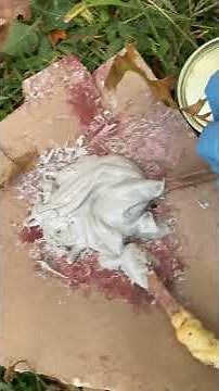 Autobody repair using bondo fillers, spray can and foaming spray paint air bubbles repair