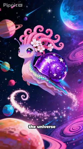 Magical Anime Girl Transforms Into a Snail