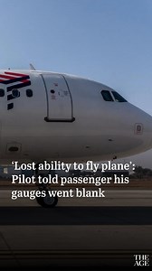 One passenger recounted that when the plane dropped suddenly, his seat neighbour was sent flying upward with his back to the ceiling. More at the link in bio. | The Age